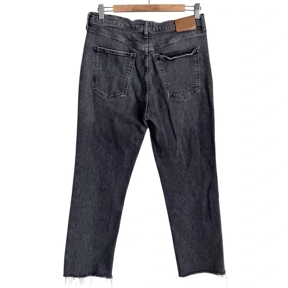 Citizens of Humanity Daphne Crop Jeans Premium Vintage Grey Raw Hem Women’s 30 - Picture 5 of 15